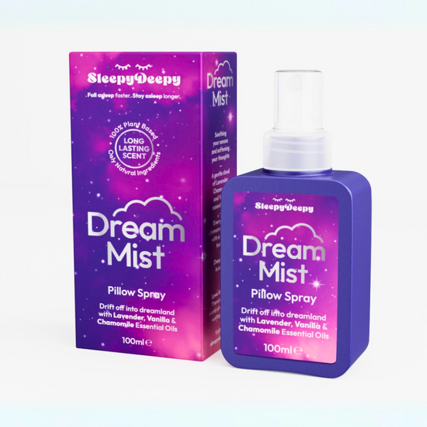 DreamMist (100ml) (Calming & Serene Pillow Spray With Lavender, Vanilla, Chamomile & Jasmine)
