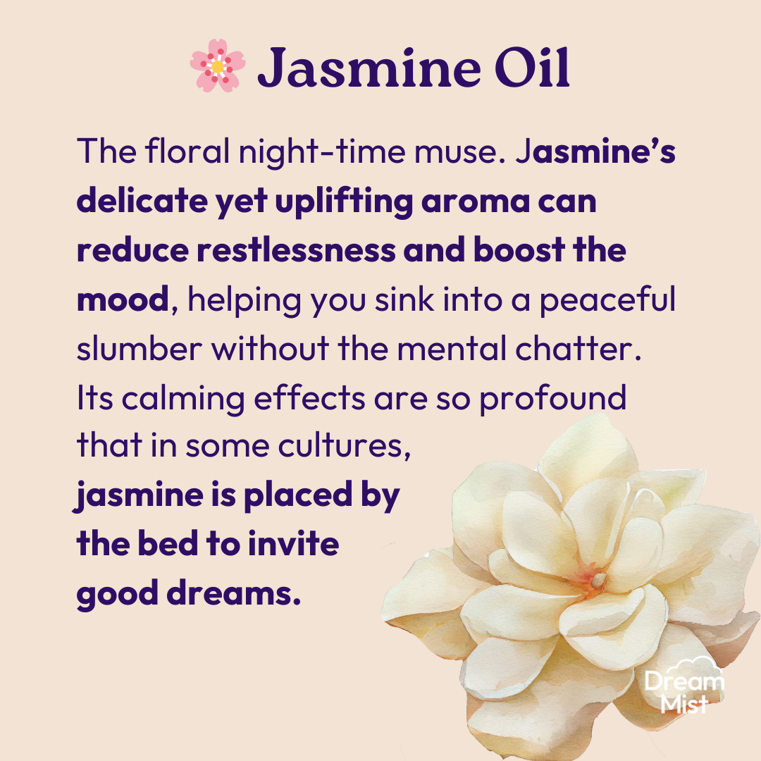 DreamMist (100ml) (Calming & Serene Pillow Spray With Lavender, Vanilla, Chamomile & Jasmine)