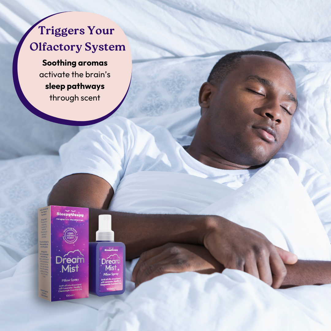 DreamMist (100ml) (Calming & Serene Pillow Spray With Lavender, Vanilla, Chamomile & Jasmine)