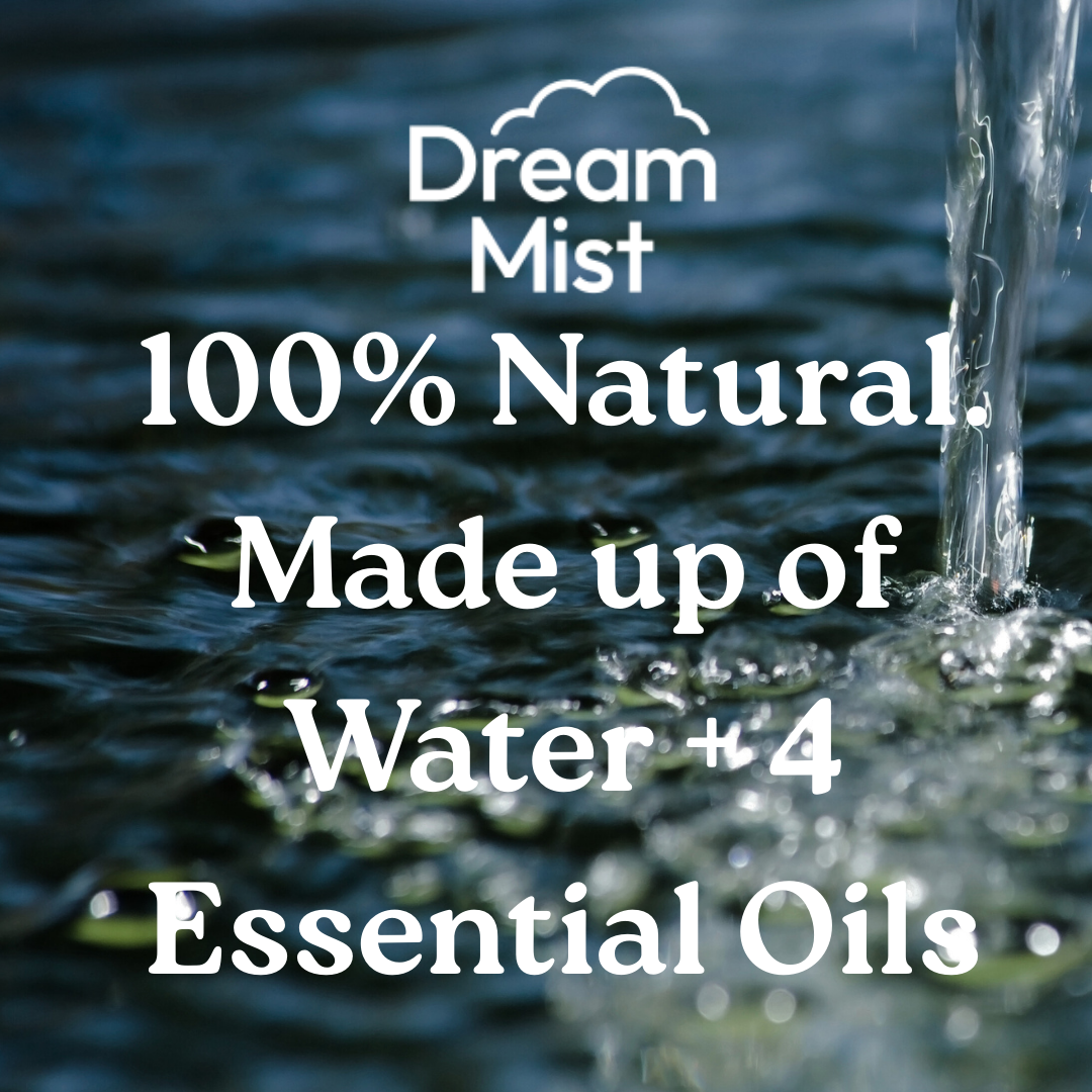 DreamMist (100ml) (Calming & Serene Pillow Spray With Lavender, Vanilla, Chamomile & Jasmine)