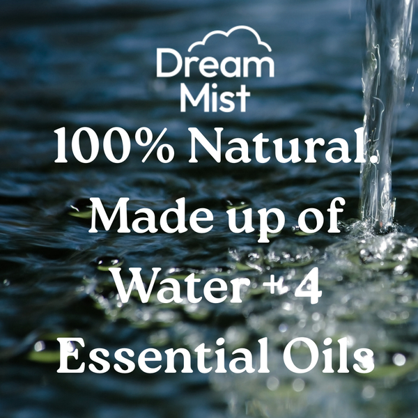 DreamMist (100ml) (Calming & Serene Pillow Spray With Lavender, Vanilla, Chamomile & Jasmine)