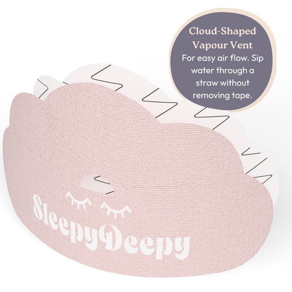 DreamTape (Pink) (Mouth Tape to Support Nasal Breathing & Deeper Sleep)
