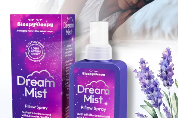 DreamMist lavender pillow spray by SleepyDeepy