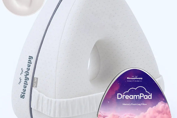 DreamPad knee pillow for side sleepers