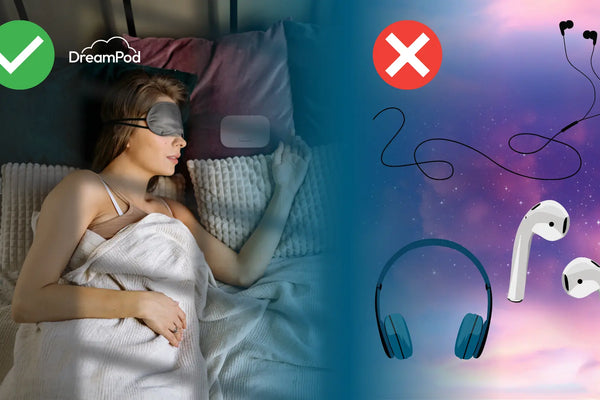 Sleep Earphones vs DreamPod - What’s the Best Choice for Bedtime Listening? SleepyDeepy - Sleep Aids For Deeper Sleep