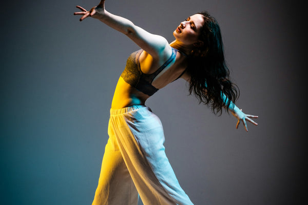 A person dancing