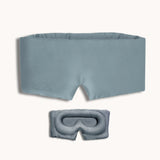 DreamMask (Grey) (Luxury 100% Blackout Sleep Mask | Bamboo Silk | 3D Memory Foam) SleepyDeepy - Sleep Aids For Deeper Sleep