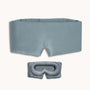 DreamMask (Grey) (Luxury 100% Blackout Sleep Mask | Bamboo Silk | 3D Memory Foam) SleepyDeepy - Sleep Aids For Deeper Sleep