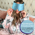 DreamMask (Teal) (Luxury 100% Blackout Sleep Mask | Bamboo Silk | 3D Memory Foam)