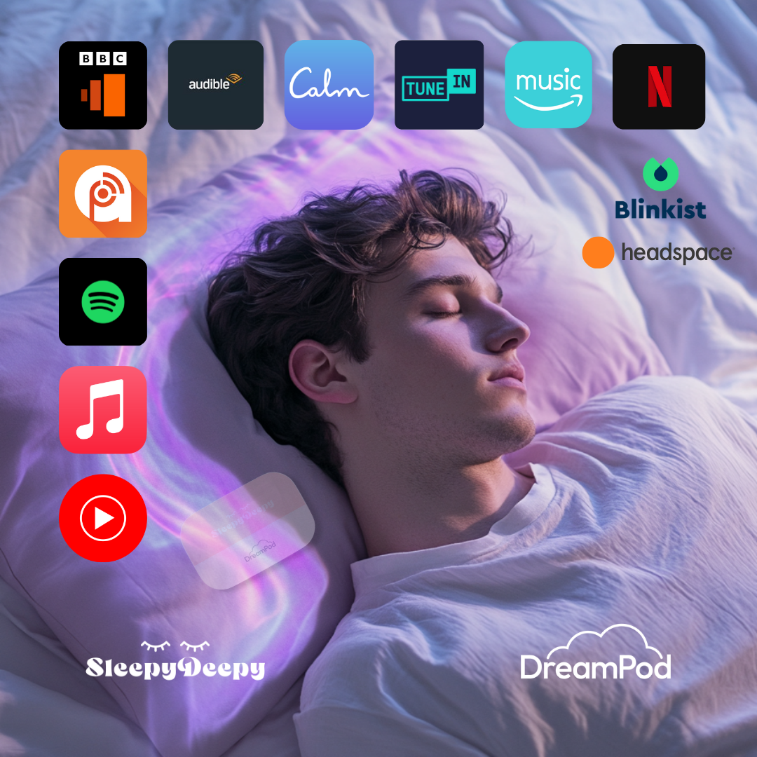 DreamPod® Bone Conduction Pillow Speaker
